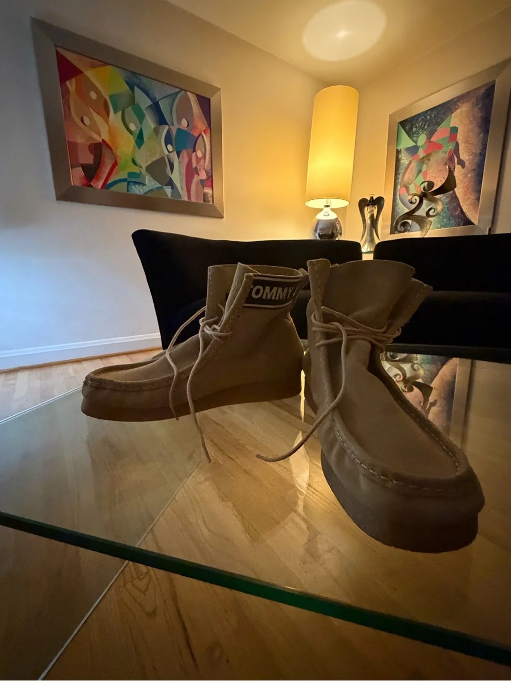 Tommy Hilfiger Men’s Tan Chukka Boots